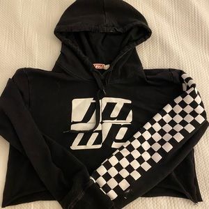 Cropped hoodie “jump”